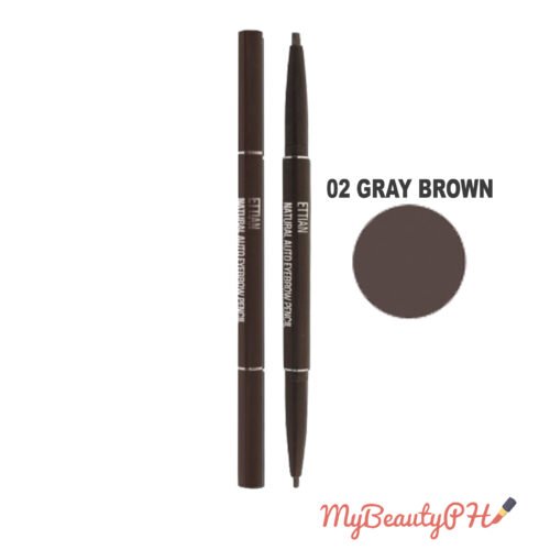 MyBeautyPh Thumbnail Etian Natural Auto Eyebrow Pencil 02 GRAY BROWN