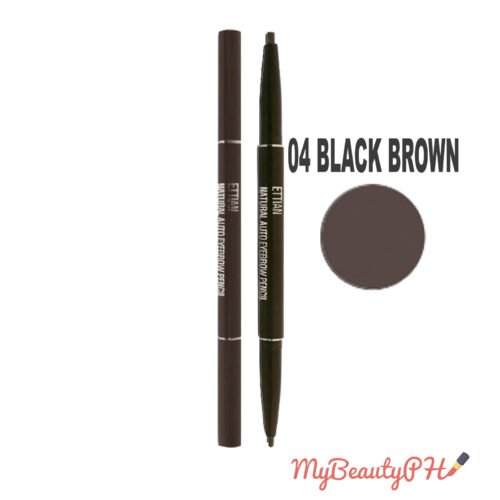 MyBeautyPh Thumbnail Etian Natural Auto Eyebrow Pencil 04 BLACK BROWN
